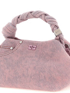 Pink Organic Cotton Bou Small Handbag