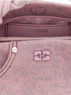 Pink Organic Cotton Bou Small Handbag