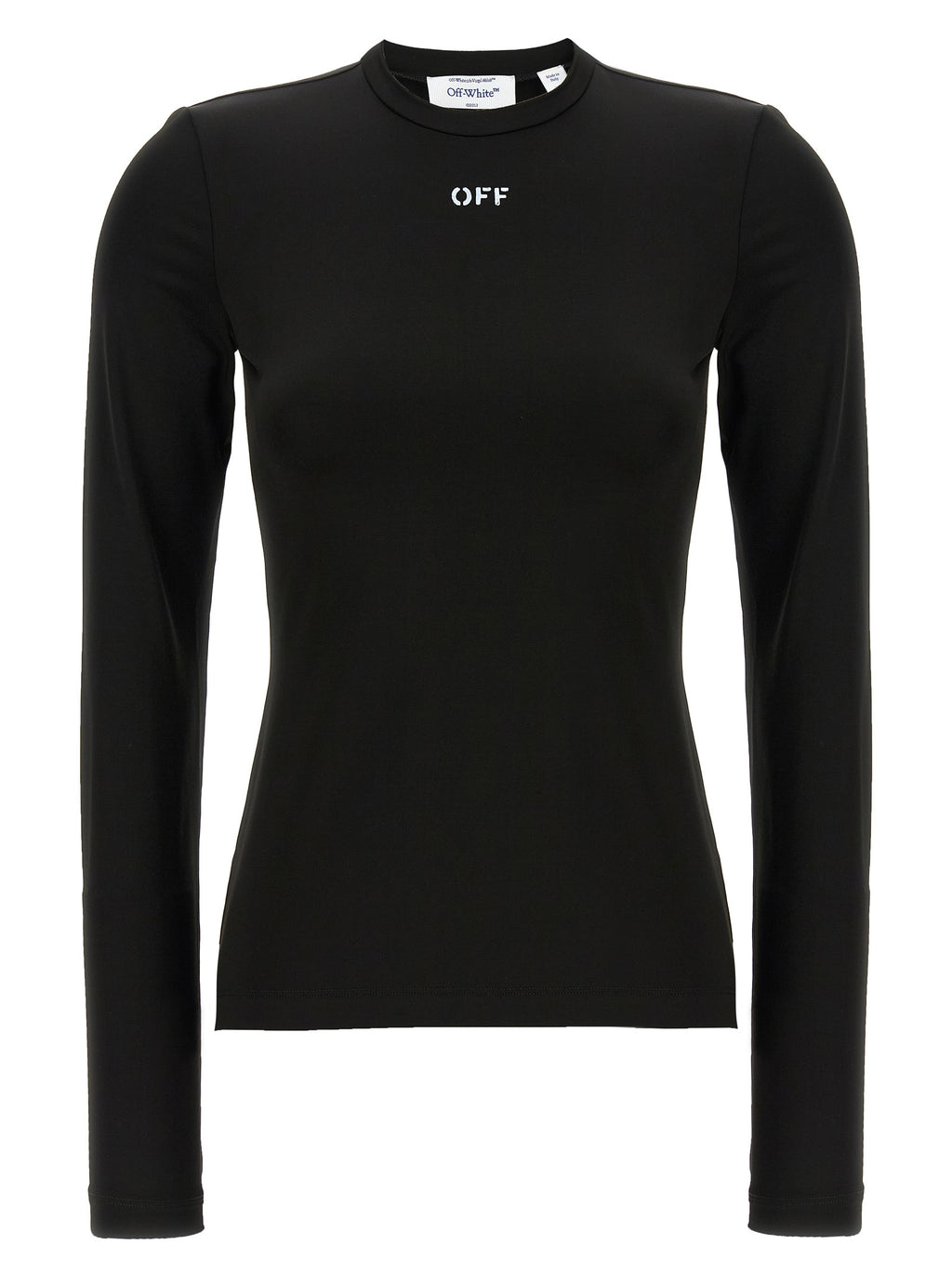 Black Acetate Second Skin Crew Neck Cardigan