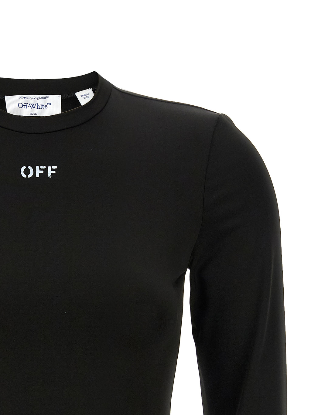 Black Acetate Second Skin Crew Neck Cardigan