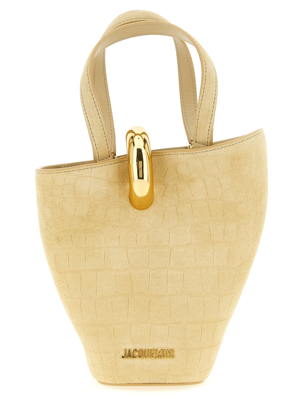 Mini Le Petit Bambola Beige Calfskin Handbag