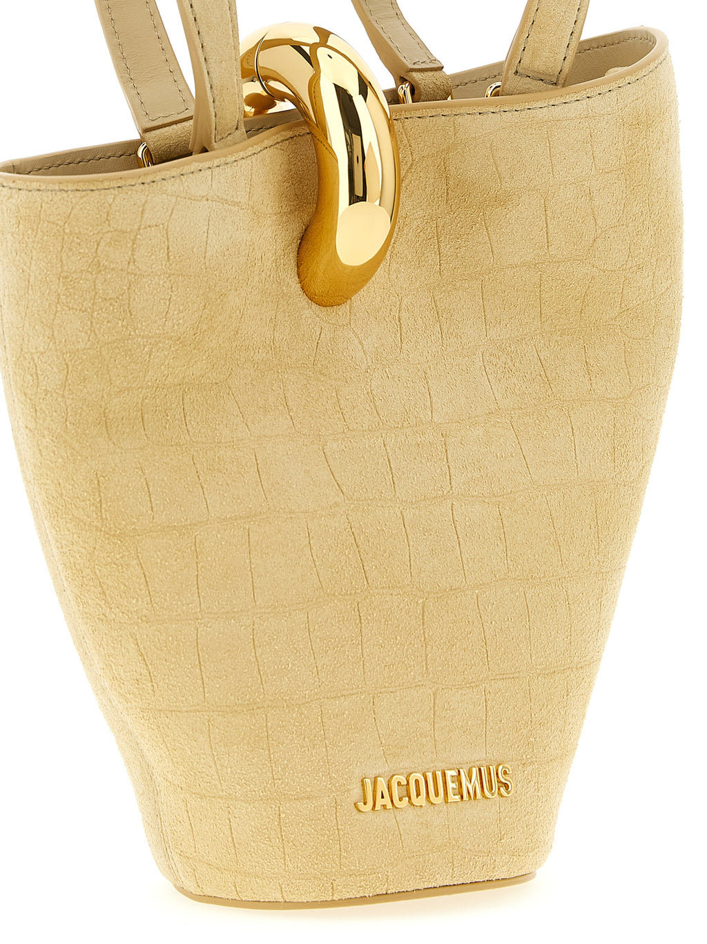 Mini Le Petit Bambola Beige Calfskin Handbag