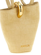 Mini Le Petit Bambola Beige Calfskin Handbag
