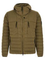 Bicolor Polyamide Full-Length Jacket