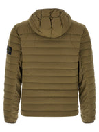 Bicolor Polyamide Full-Length Jacket