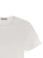 White Cotton Crewneck T-Shirt