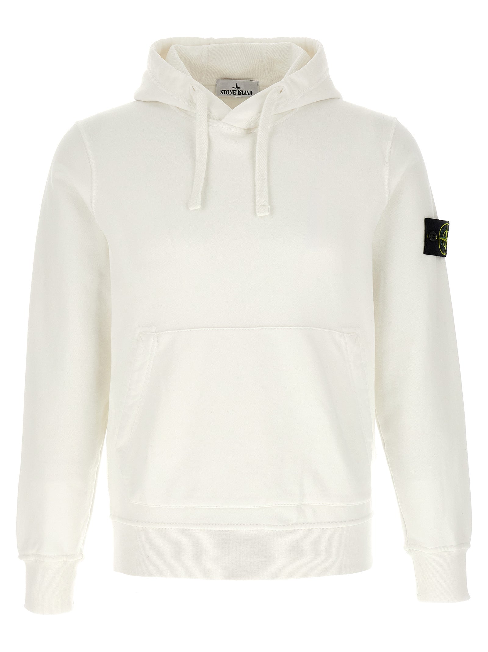 White Organic Cotton Hoodie