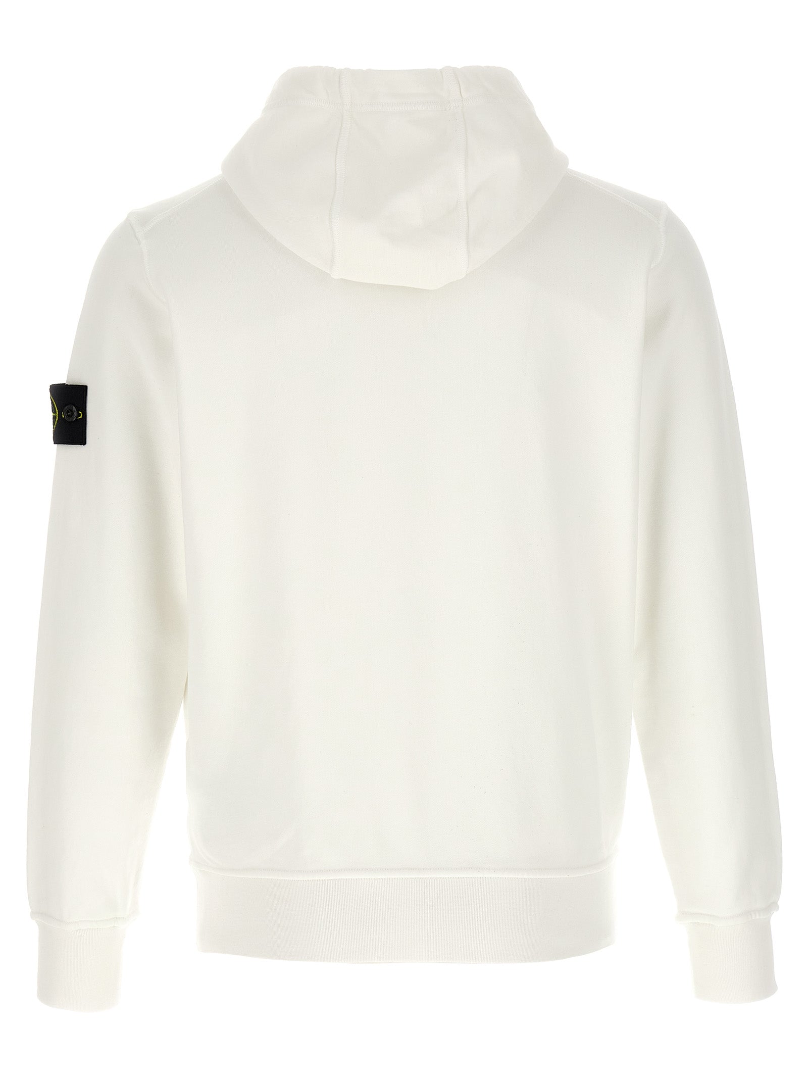 White Organic Cotton Hoodie