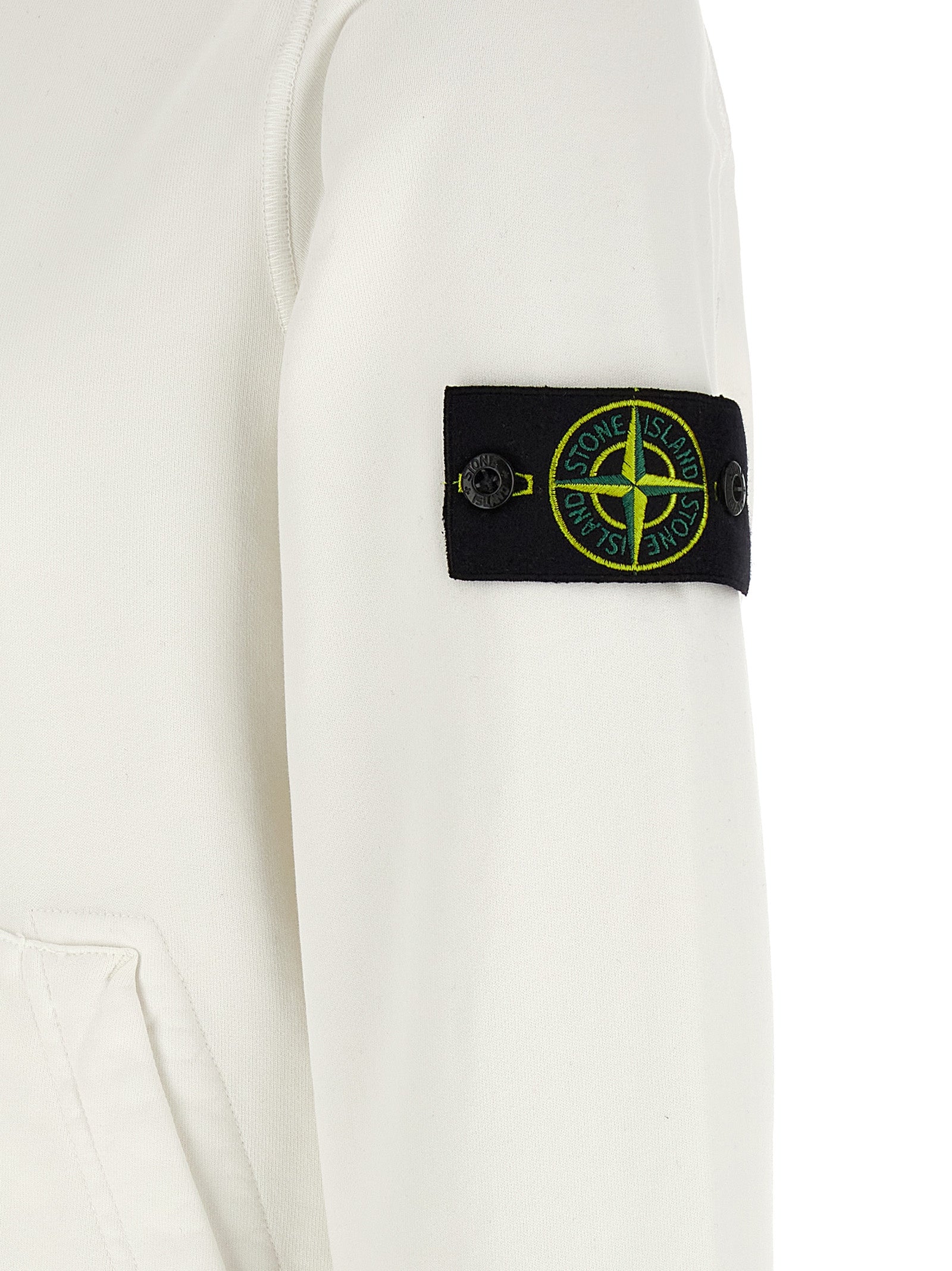 White Organic Cotton Hoodie