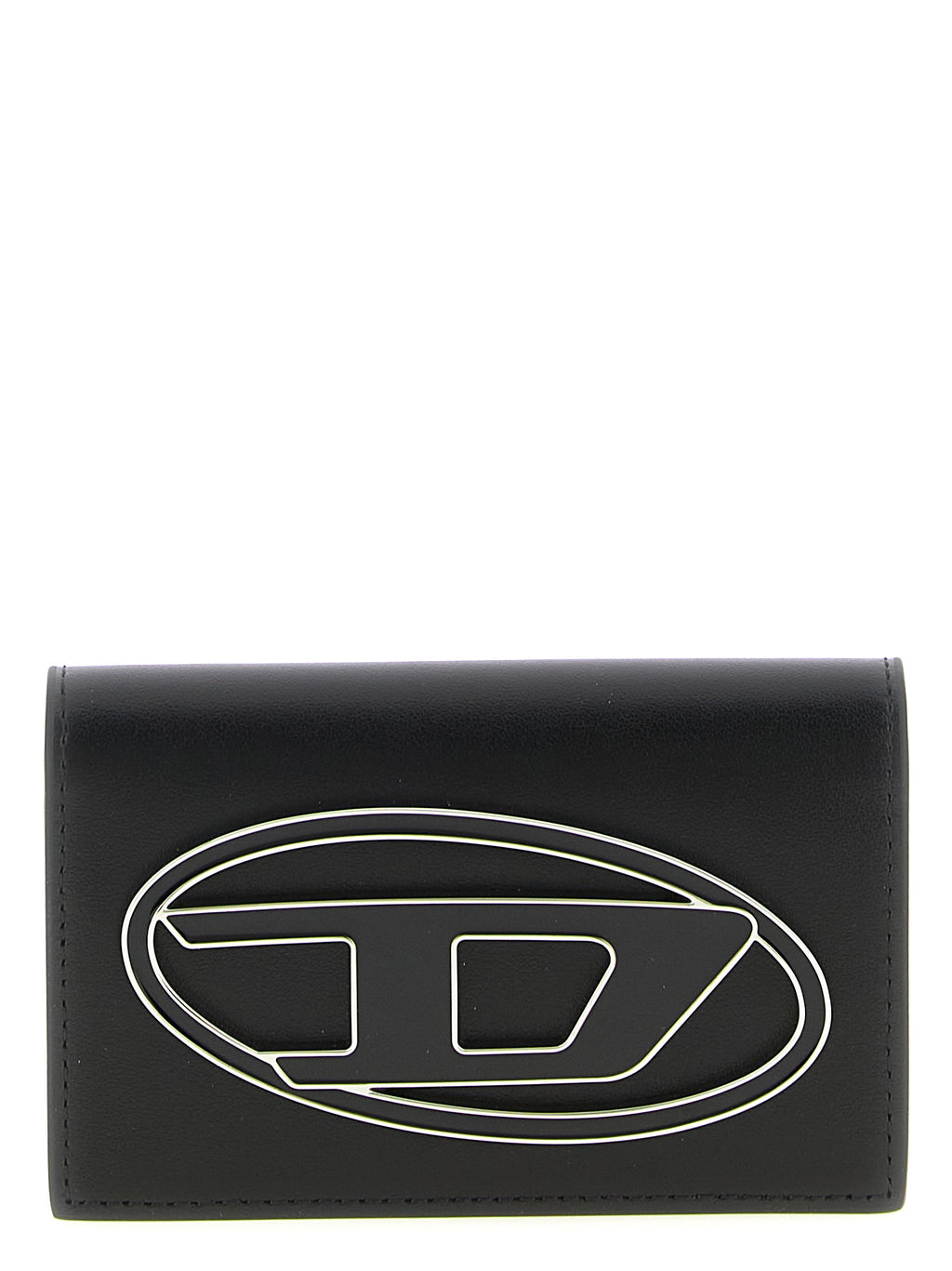 Black Smooth Leather Holi-D Card Holder
