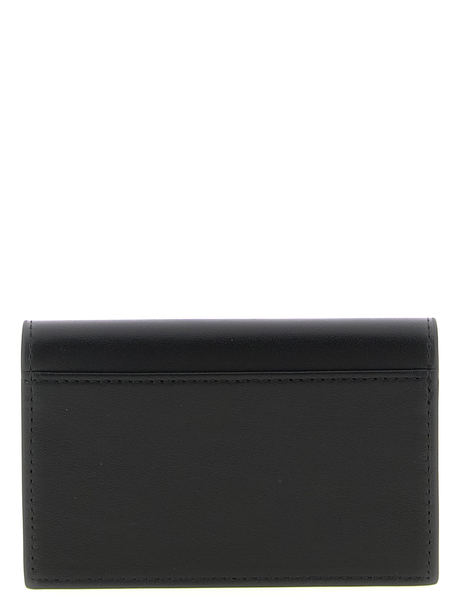 Black Smooth Leather Holi-D Card Holder