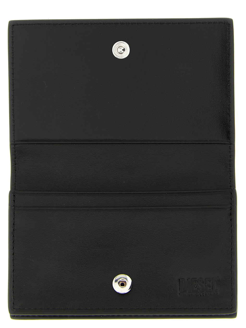 Black Smooth Leather Holi-D Card Holder