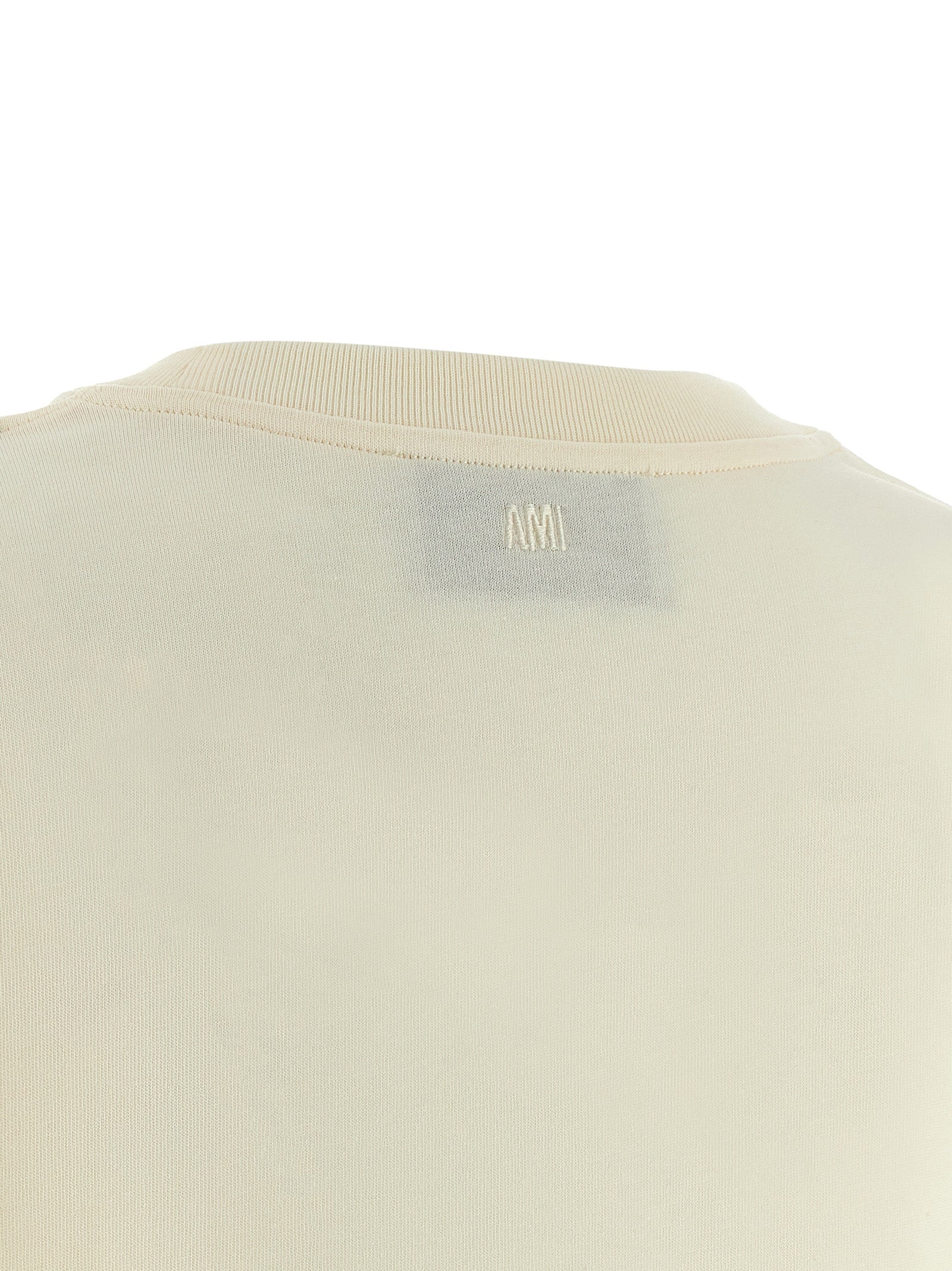 Beige Heavy Cotton Jersey Tee