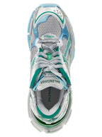 Multicolor Polyethylene Runner Sneakers