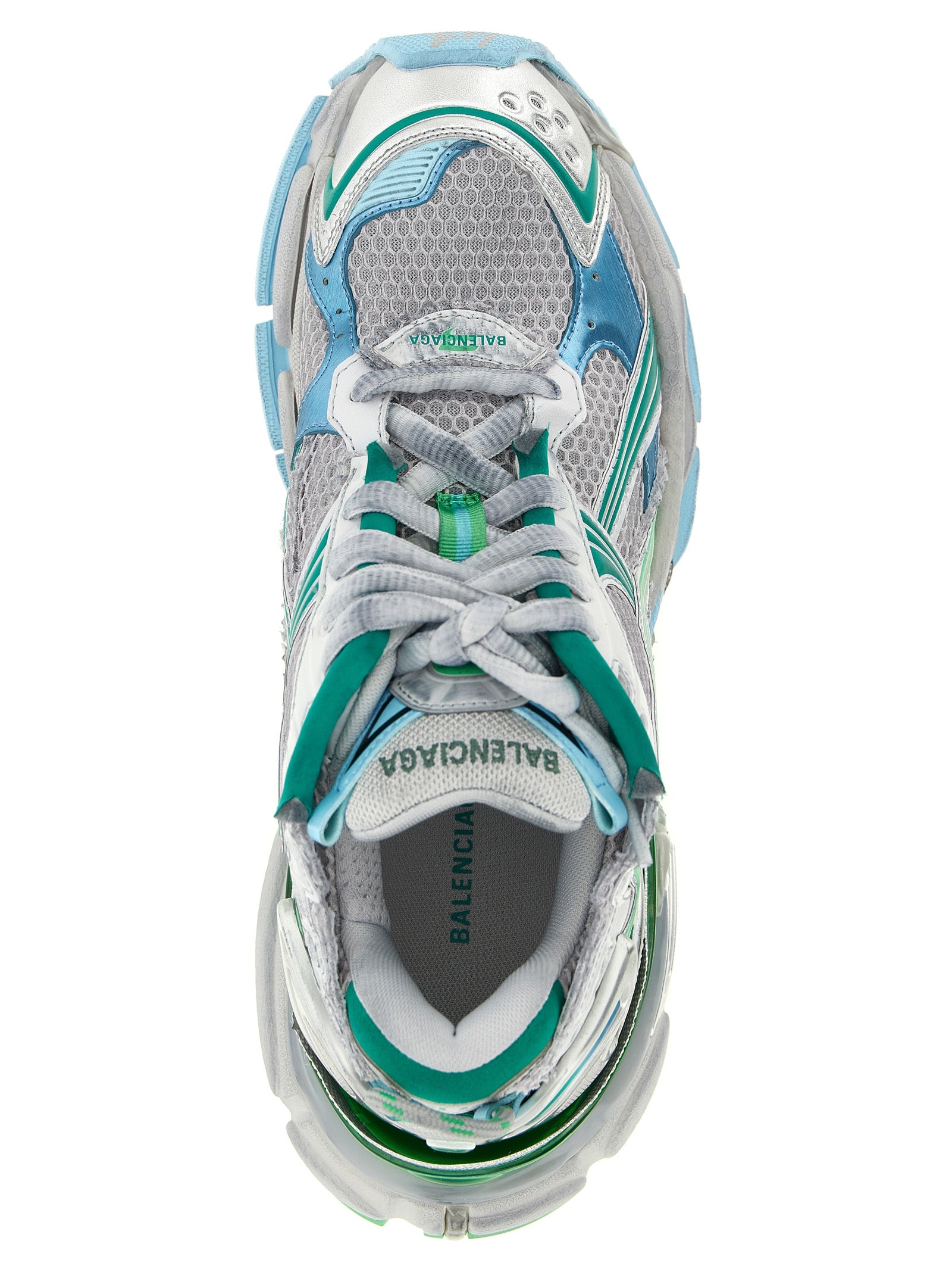 Multicolor Polyethylene Runner Sneakers