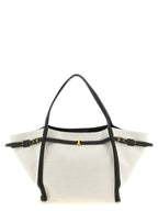 Multicolor Linen Tote Bag