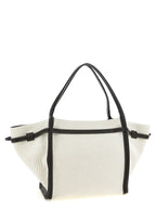 Multicolor Linen Tote Bag