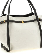 Multicolor Linen Tote Bag