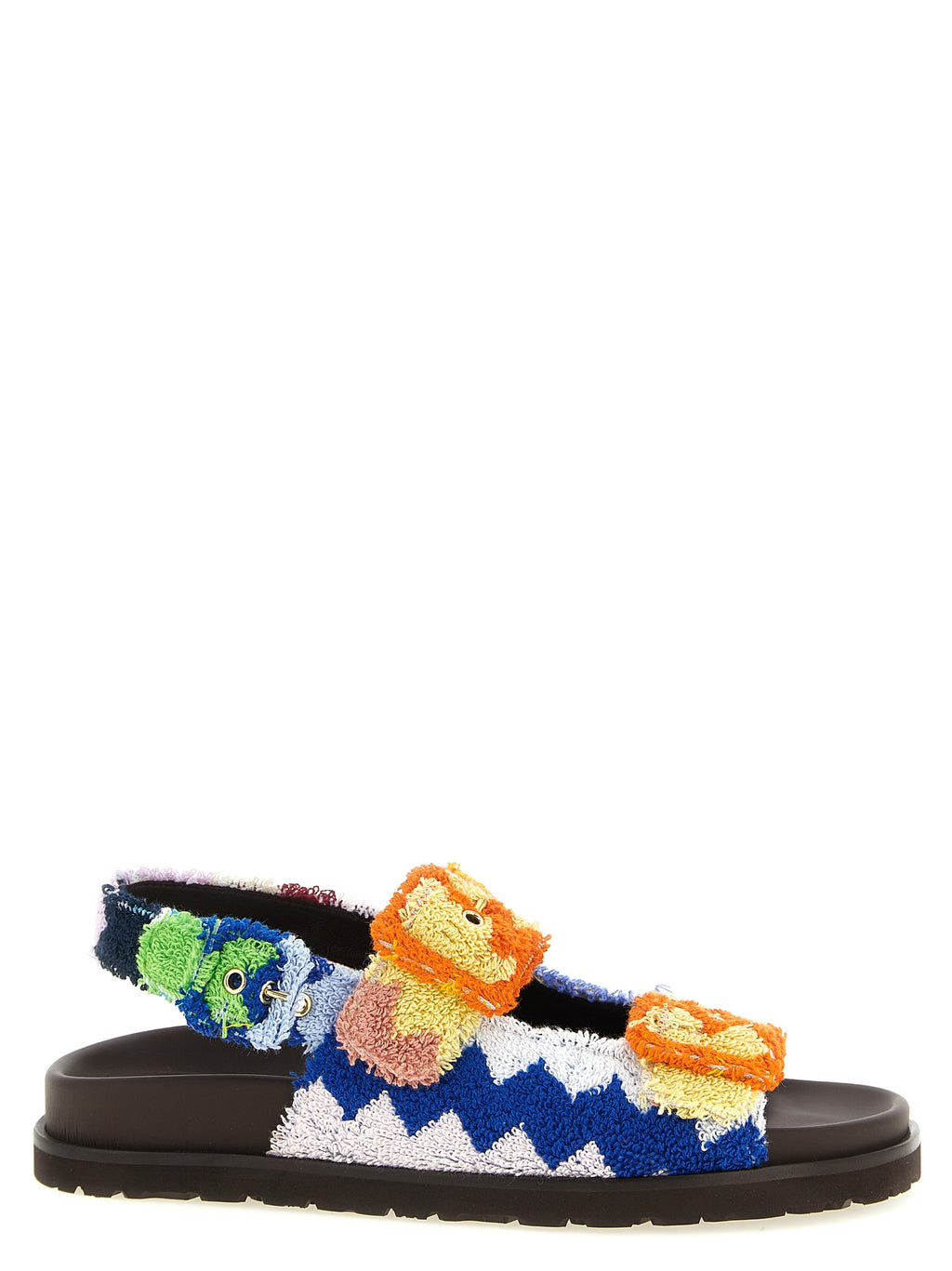 Mia Multicolor Goatskin Flats