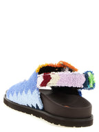 Mia Multicolor Goatskin Flats