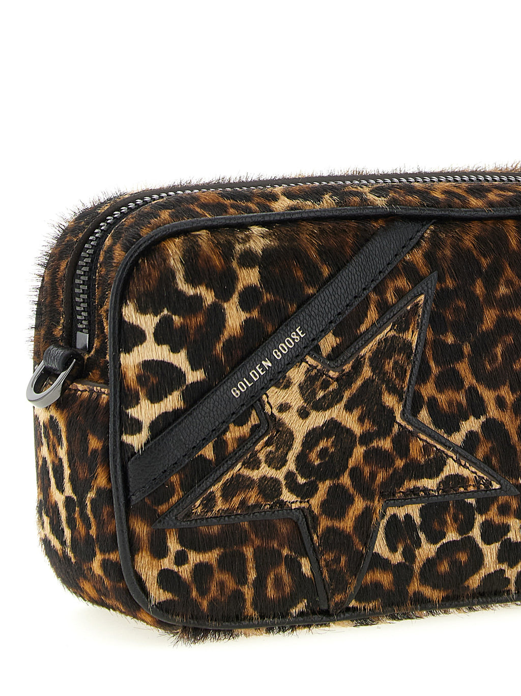 Mini Star Cow Leather Crossbody Bag