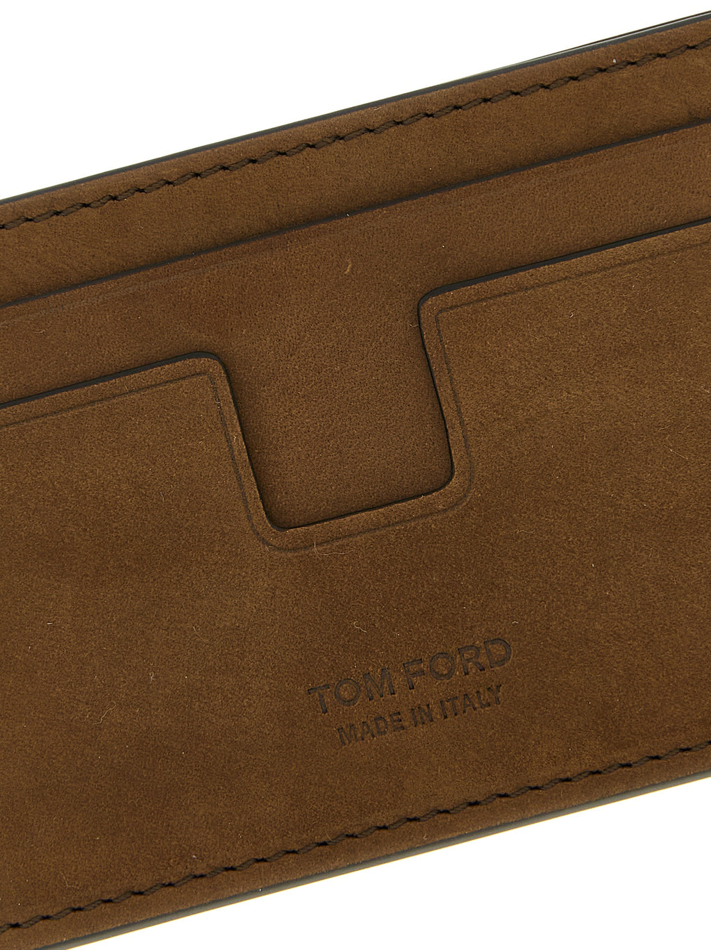 Brown Calfskin Cardholder