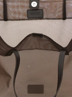Large Brown Polyamide Christos Tote Bag