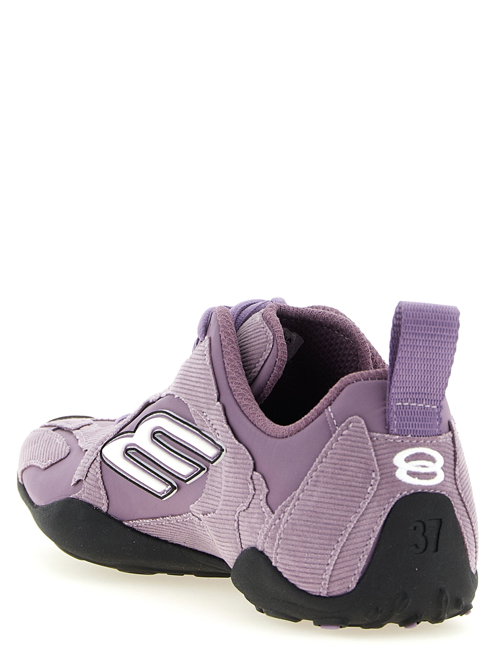 Purple Polyester Monday Ultra Sneakers