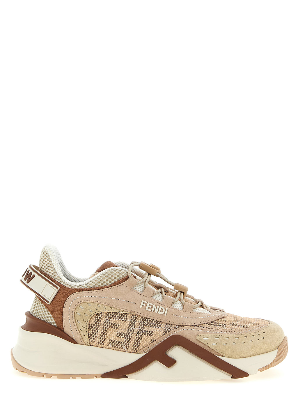 Pink Fendi Flow Sneakers