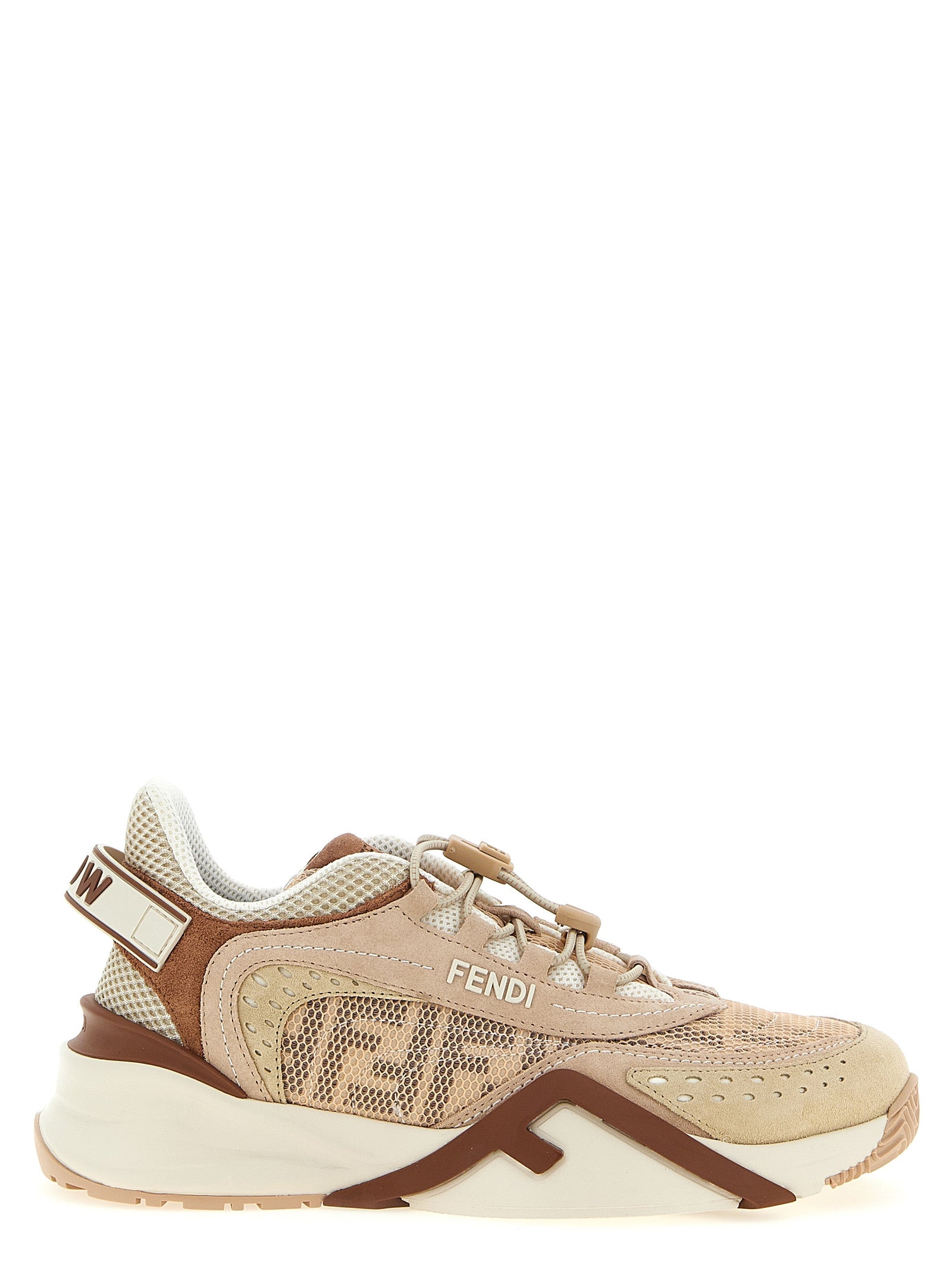 Pink Fendi Flow Sneakers