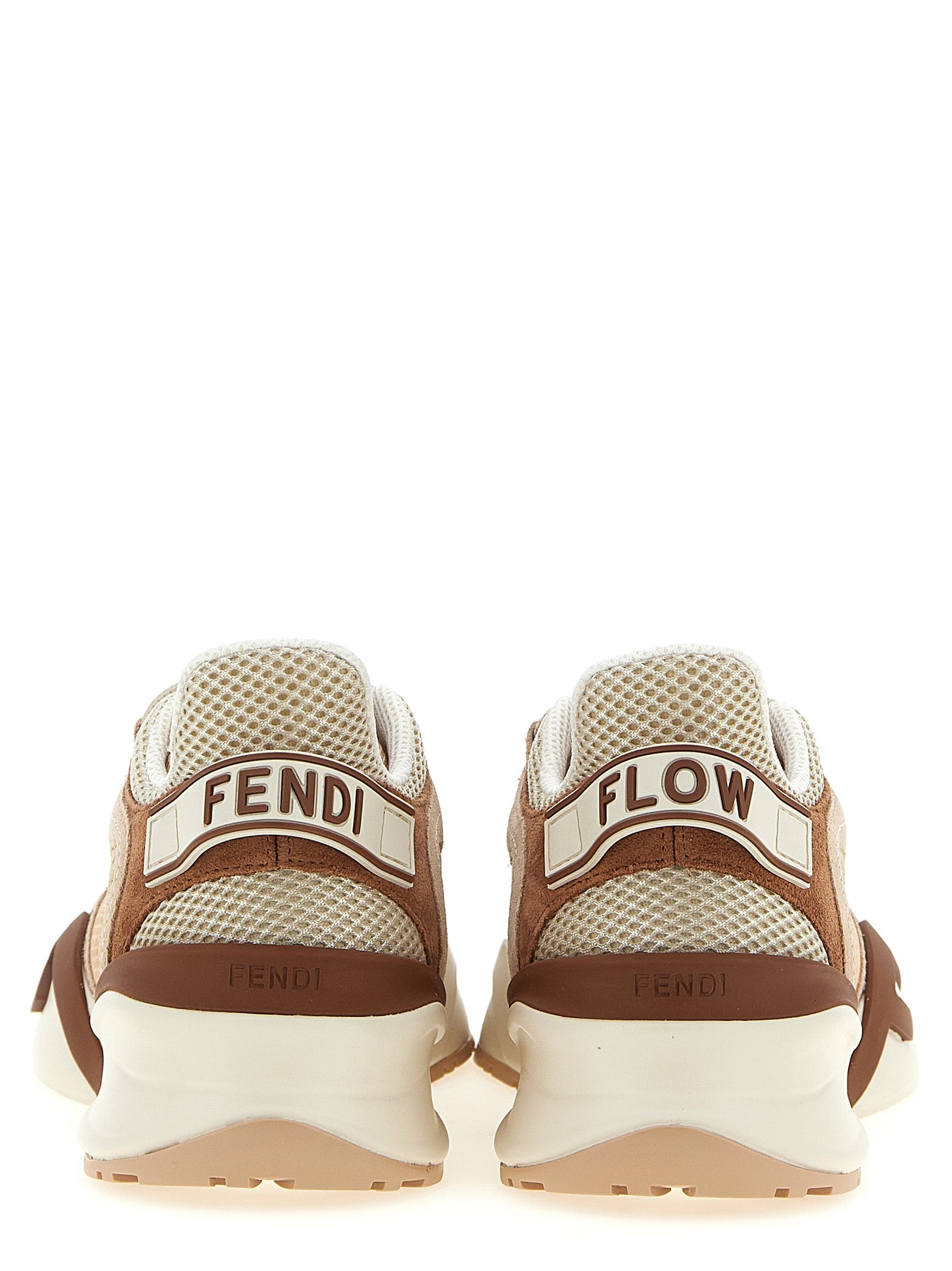 Pink Fendi Flow Sneakers