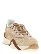 Pink Fendi Flow Sneakers