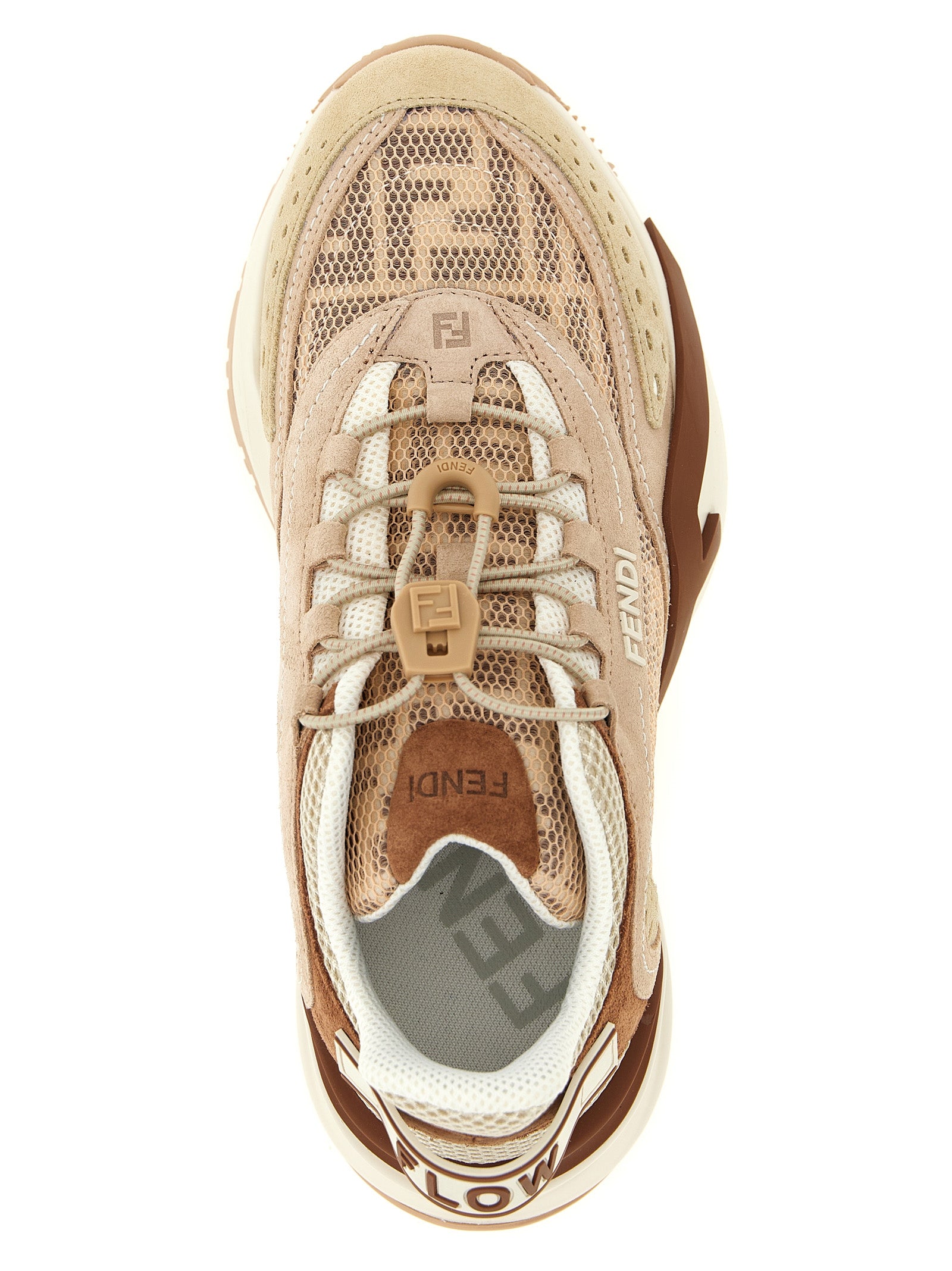 Pink Fendi Flow Sneakers
