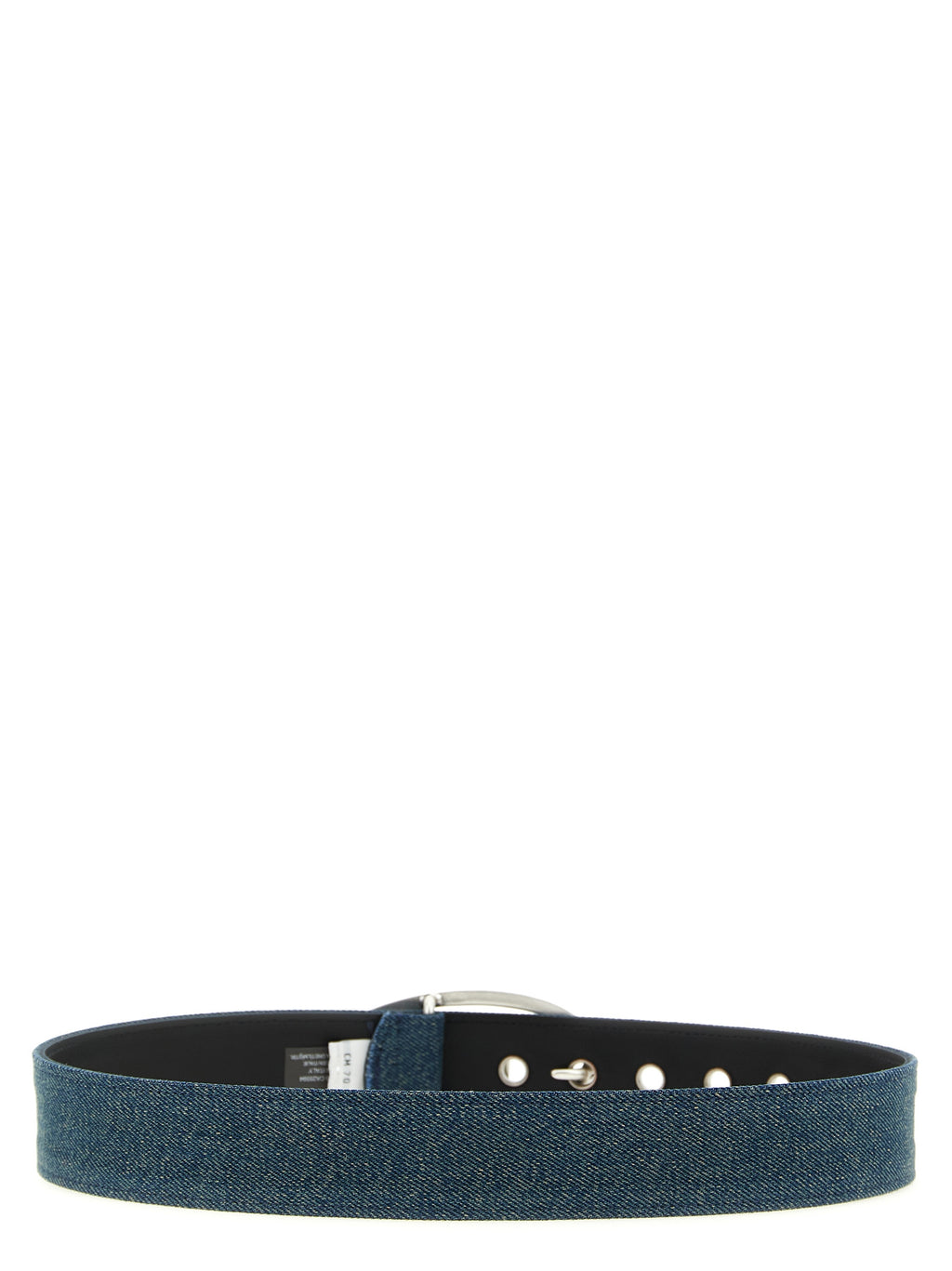 Blue Cotton Regular Belt