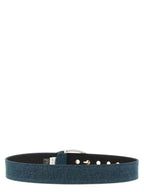 Blue Cotton Regular Belt