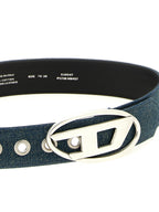 Blue Cotton Regular Belt