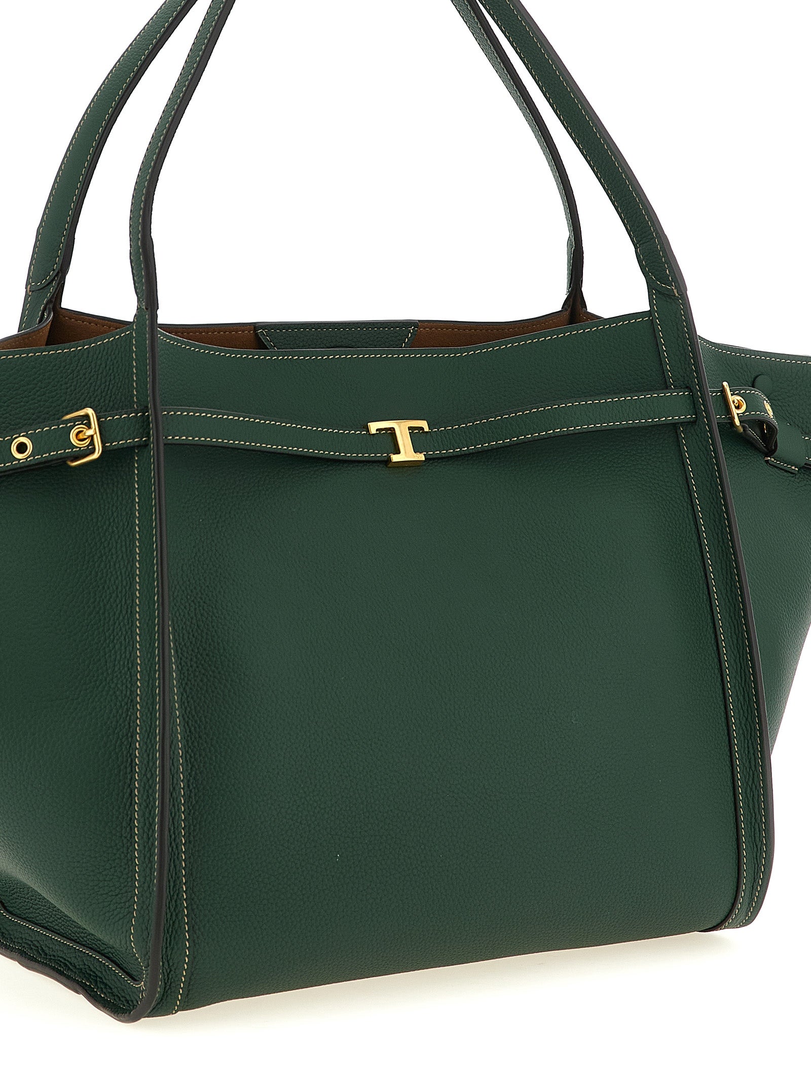 Medium Calfskin Tim Shopping Bag