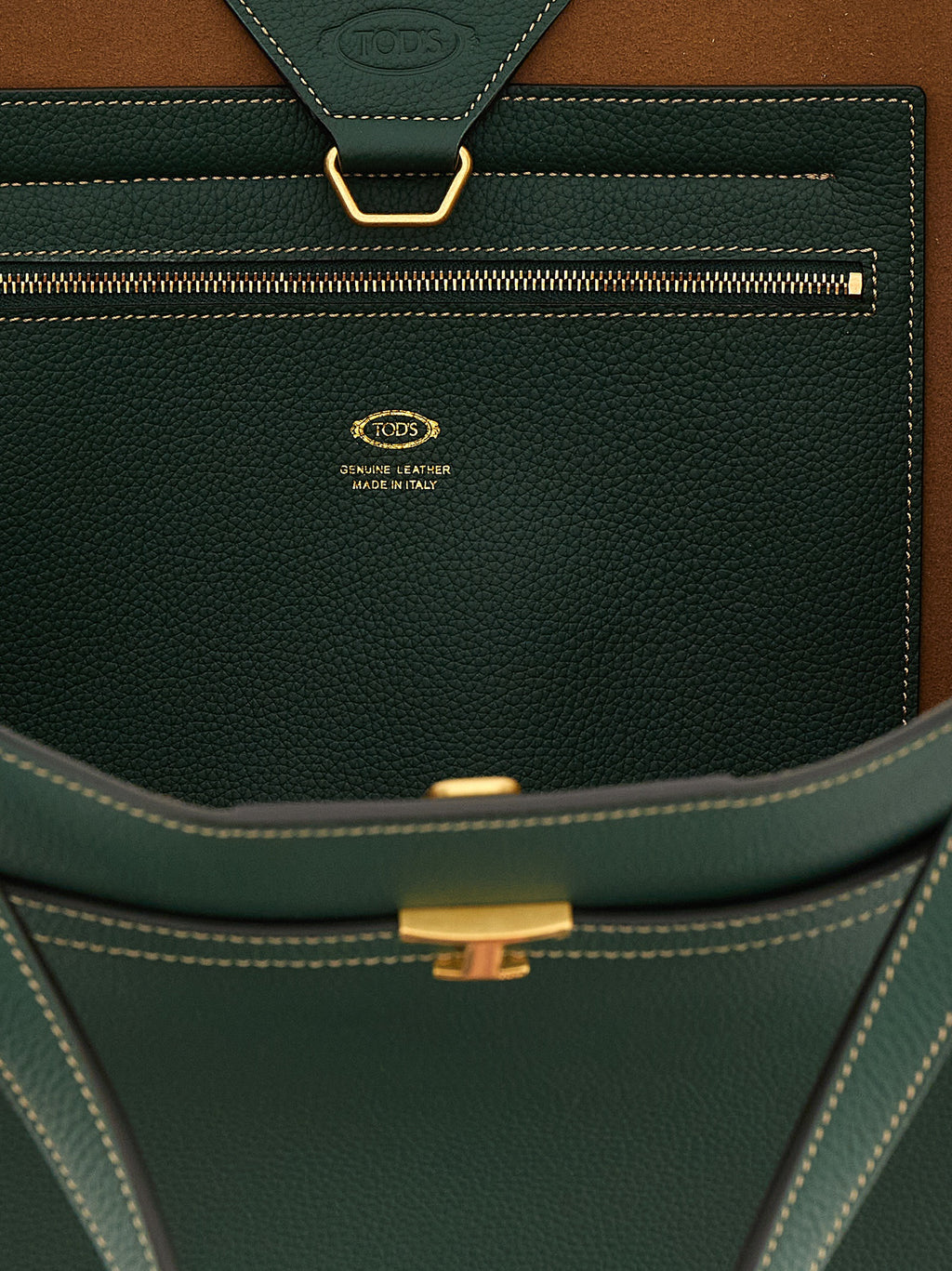Medium Calfskin Tim Shopping Bag