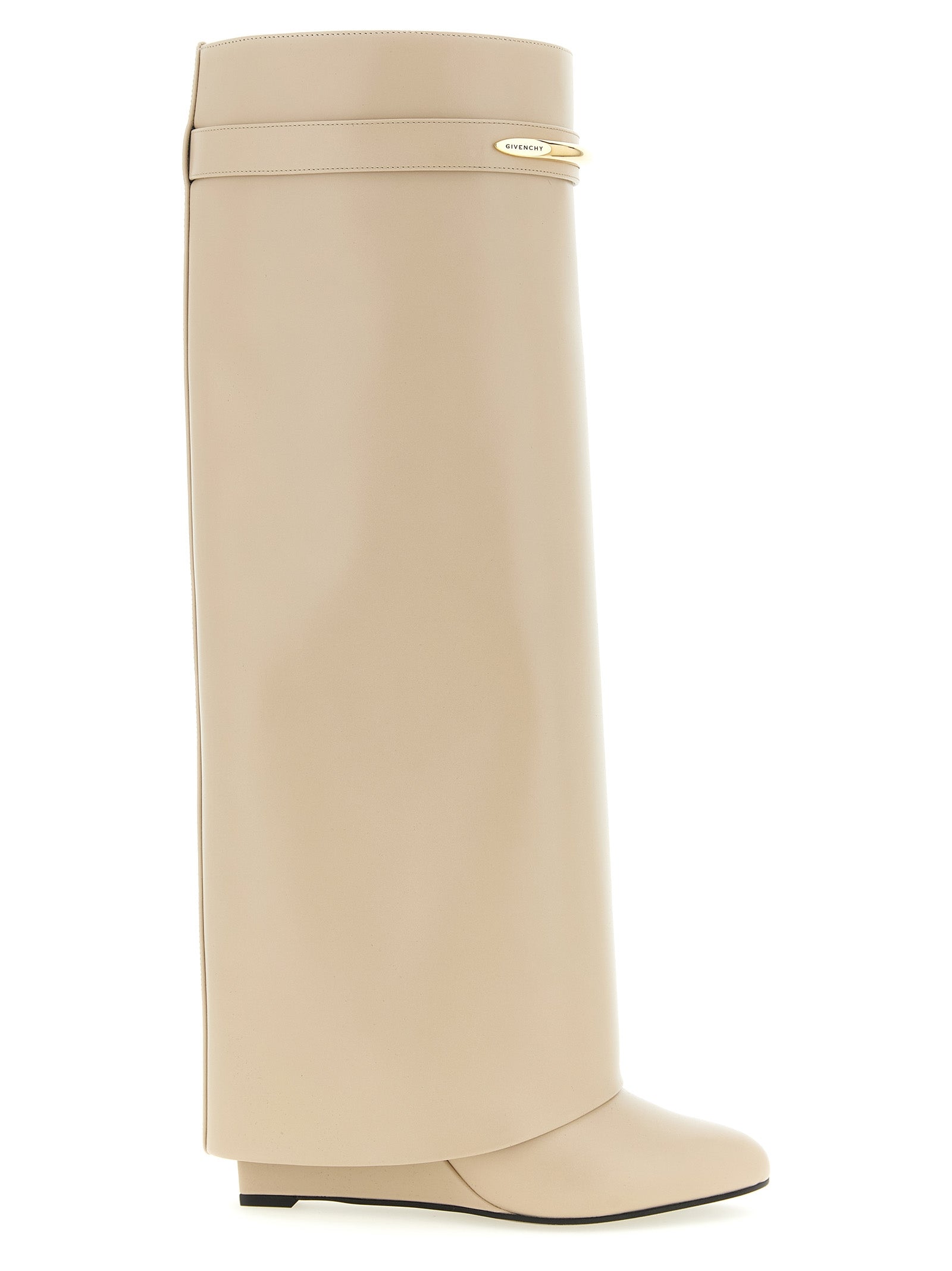 Calfskin Shark Pinch Boots