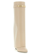 Calfskin Shark Pinch Boots
