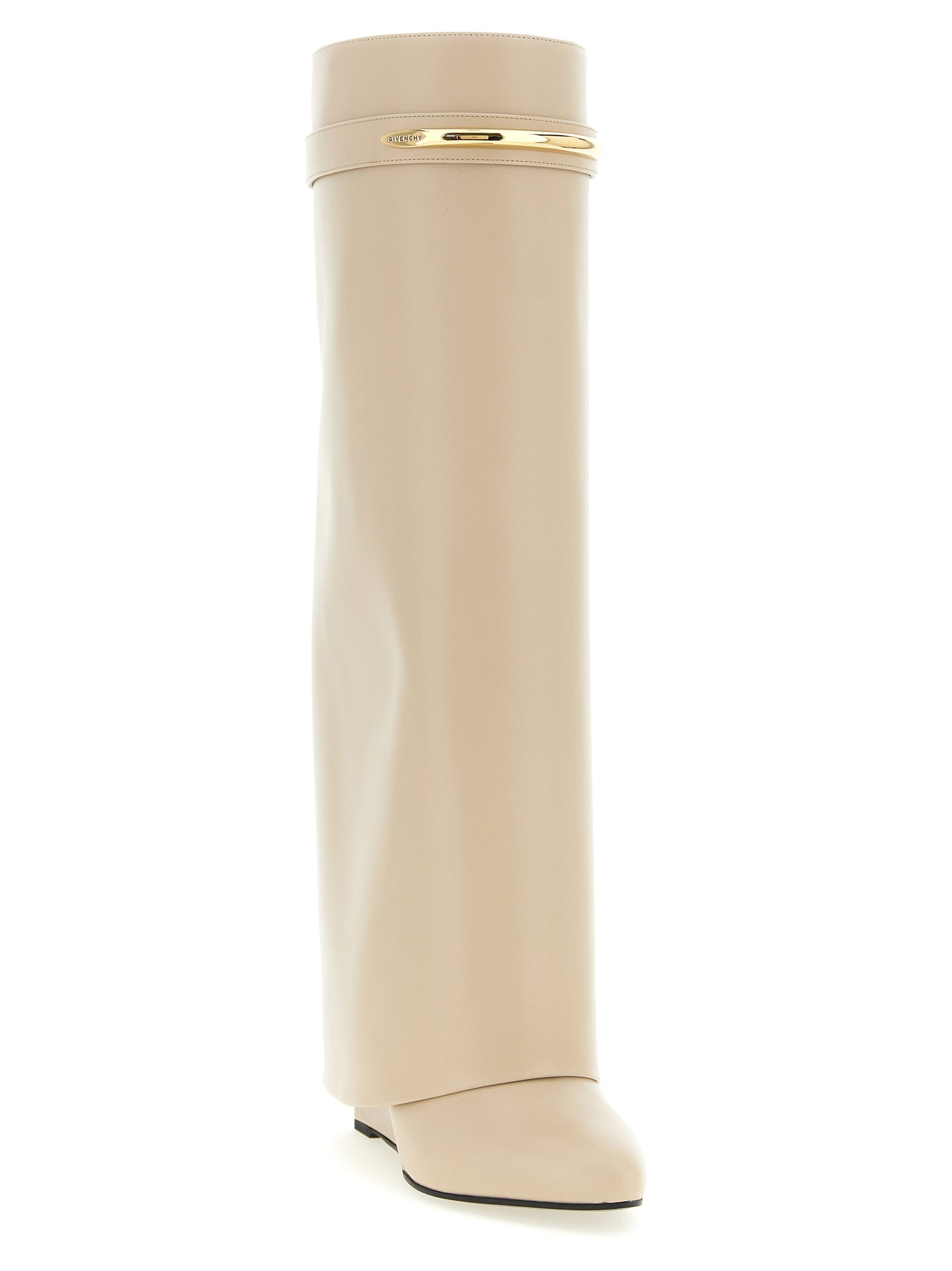 Calfskin Shark Pinch Boots
