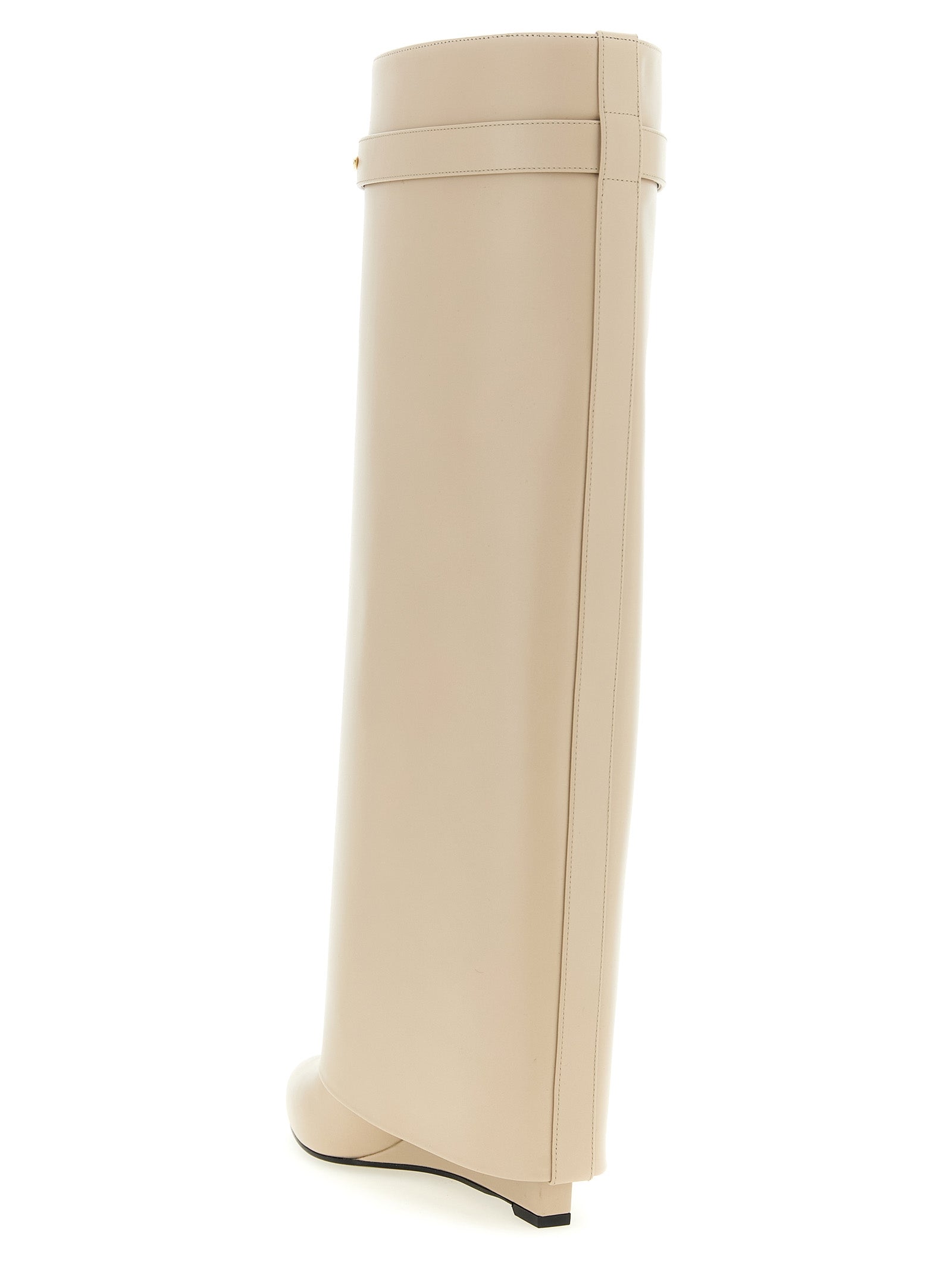 Calfskin Shark Pinch Boots
