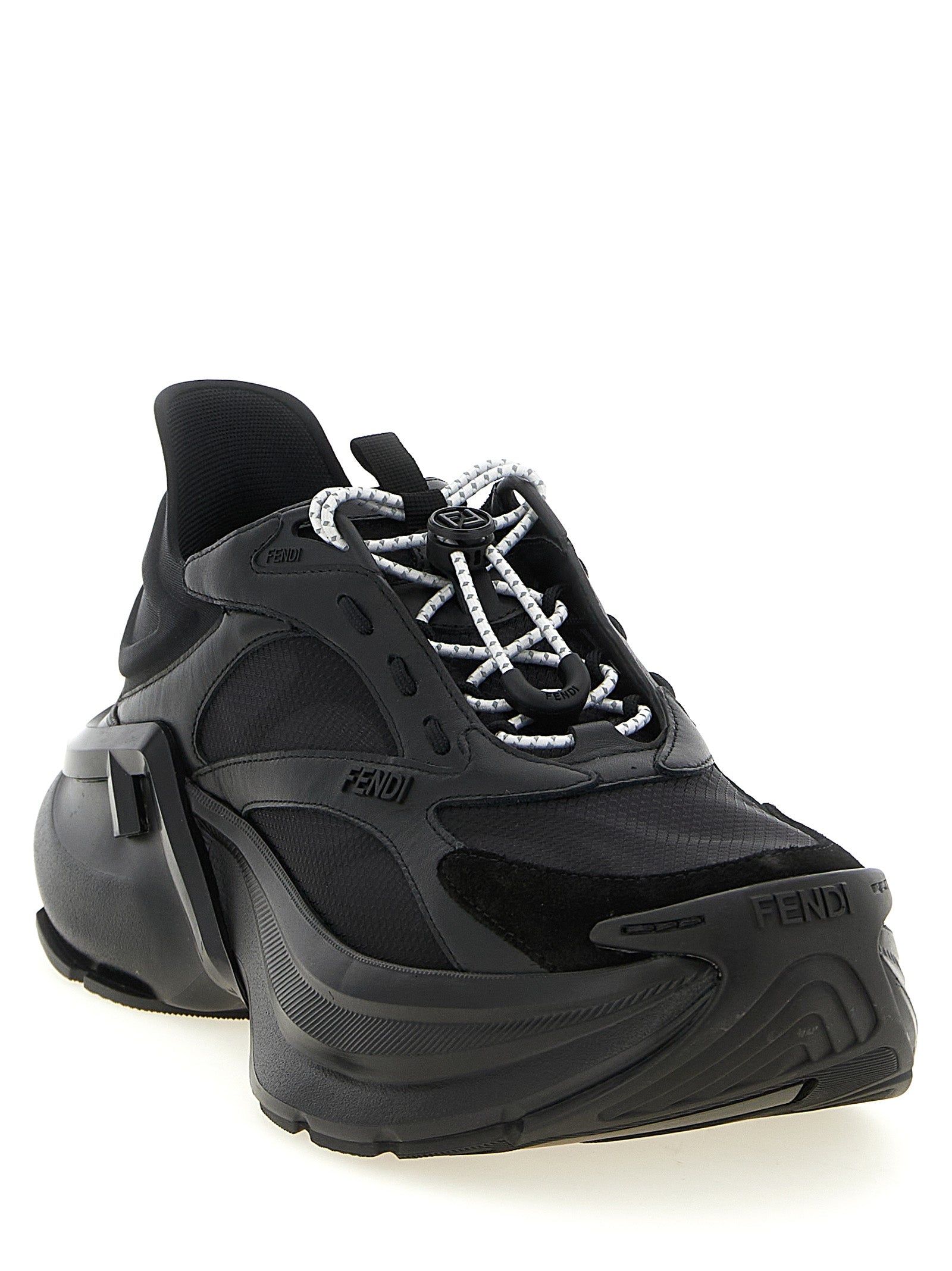 Calfskin F-Light Athletic Sneakers
