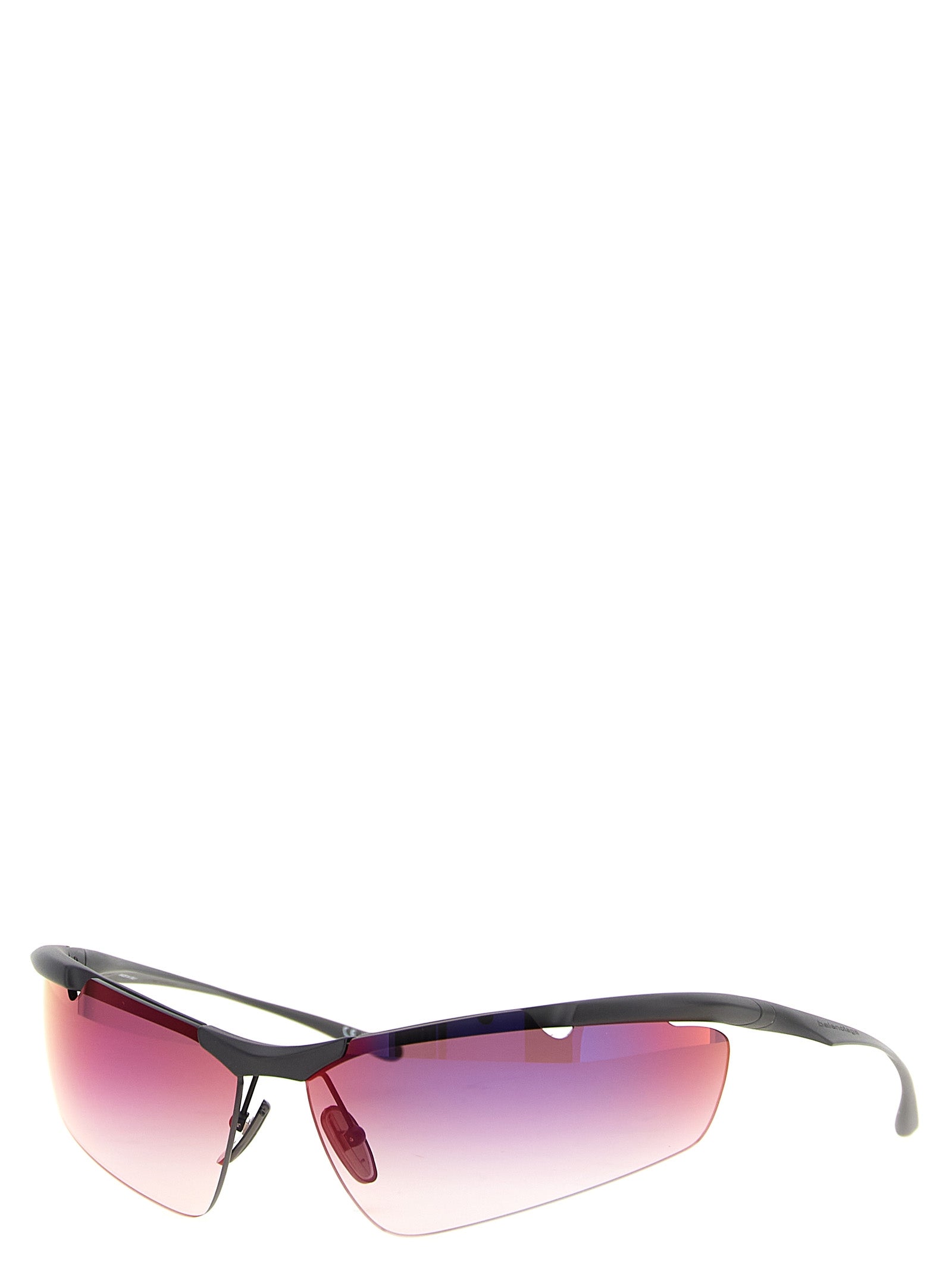 Multicolor Polyamide Boomerang Cat-Eye Sunglasses