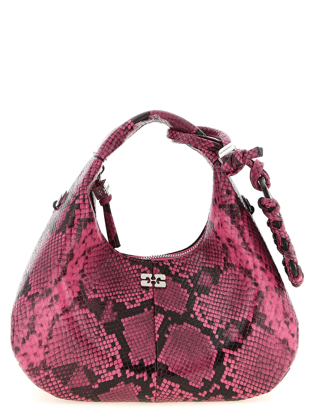 Fuchsia Recycled Polyester Handbag