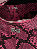 Fuchsia Recycled Polyester Handbag