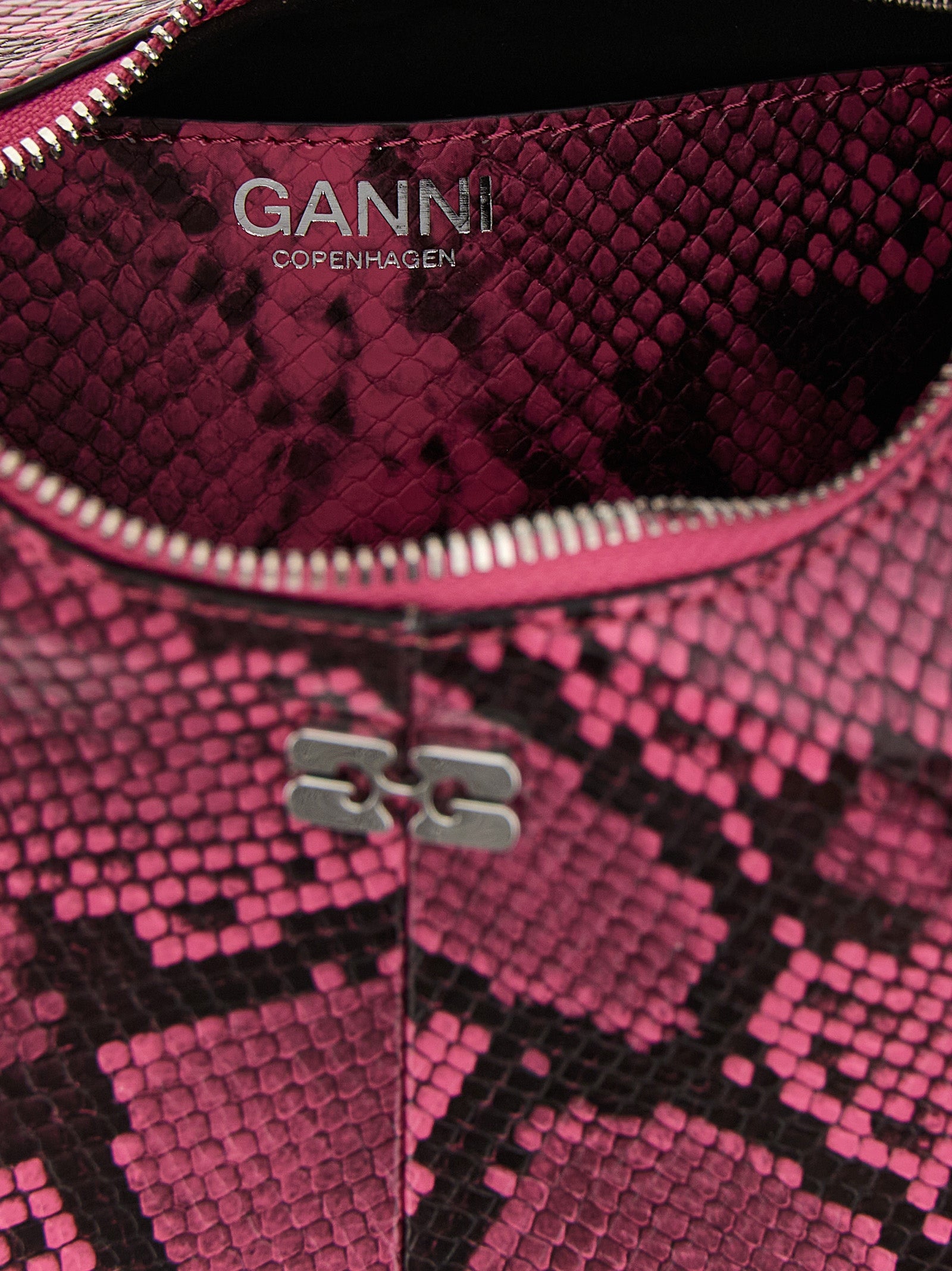 Fuchsia Recycled Polyester Handbag