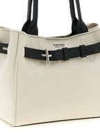 Audrey Canvas and Leather Tote