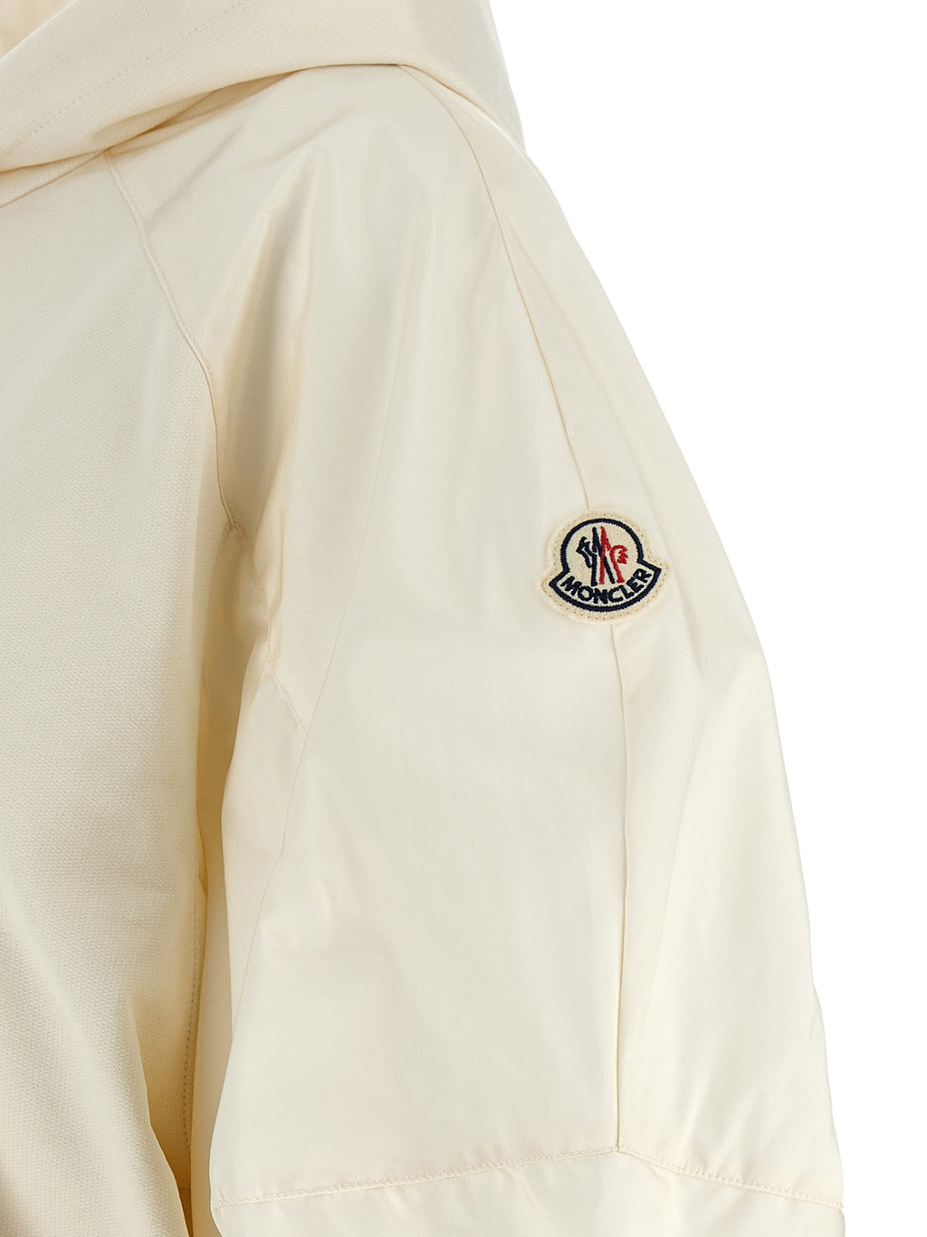 White Cotton Hoodie