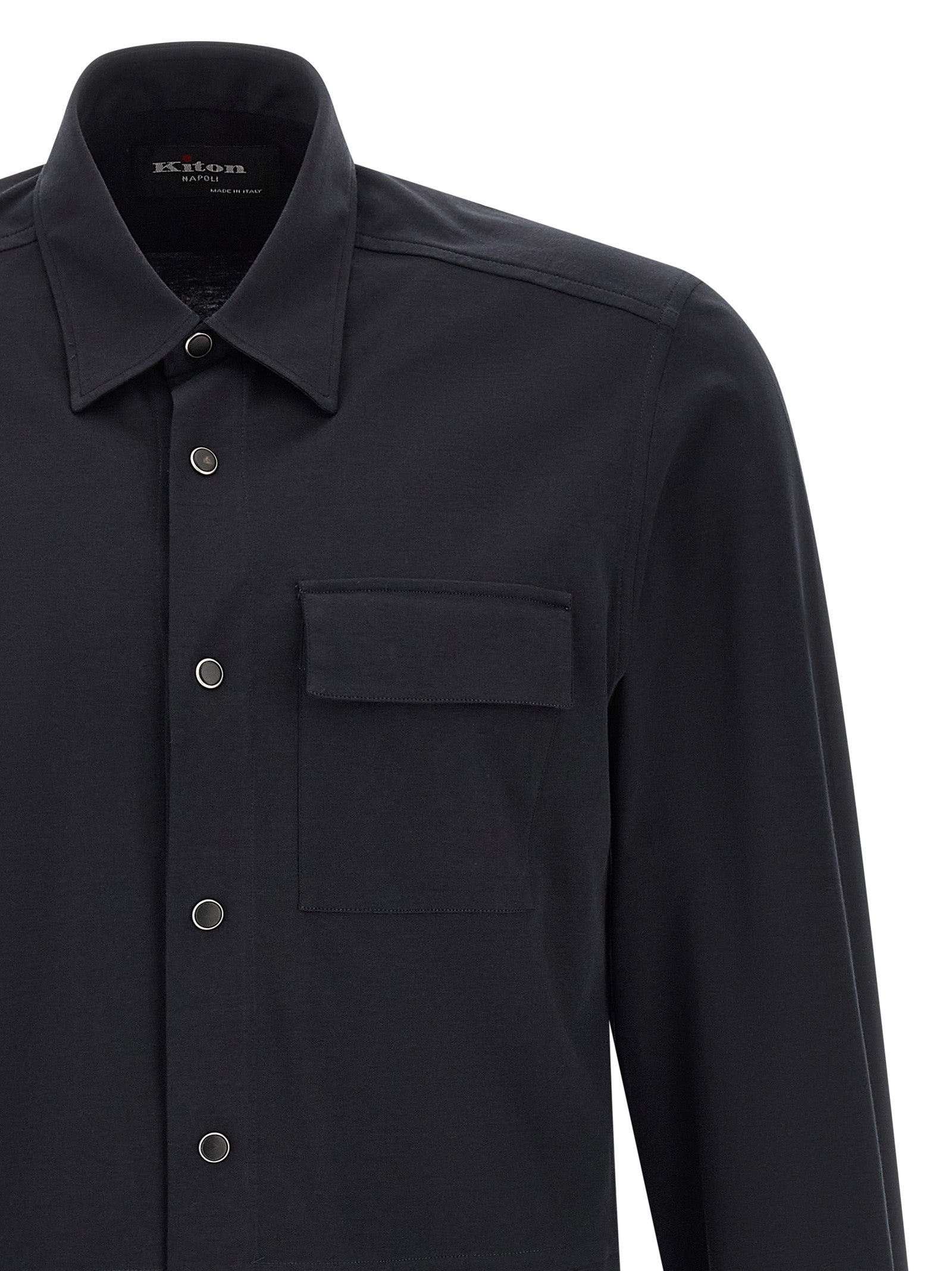 Buba Blue Cotton Shirt